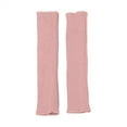 thumbnail image 4 of Leg Warmers for Women Soft Fashion Accessories Cozy Women Gifts 80s Ribbed Thermal Knit Leg Sleeve Light Pink, 4 of 8