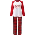 thumbnail image 1 of Pijama a juego de Navidad para mujer, conjunto de pijamas blancos para mujer, reina de Navidad, 1 of 4