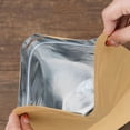 thumbnail image 2 of OUNONA 10Pcs Self Sealing Pouch Kraft Paper Food Storage Bag with Zippered Closure for Snacks, 2 of 8