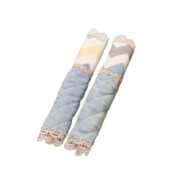 Horypt Bar Shaped Door Handle Gloves Protective Dustproof Doubledoor