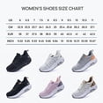 thumbnail image 6 of REABO Women's Arch Support Walking Shoes Orthotic Lightweight Breathable Sneakers for Plantar Fasciitis,Pink Size 8, 6 of 9