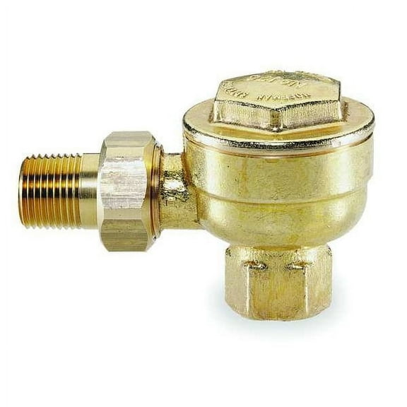 Bell & Gossett Steam Trap,25 psi,Brass,1/2 in,2 Ports 17-C-A-2-25