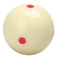 thumbnail image 1 of Bola de billar estándar 57,2 mm bola blanca 6 puntos - Spot Billiard Afortunado Sencillez, 1 of 3