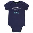 thumbnail image 3 of Hudson Baby Infant Boy Cotton Bodysuits, Mommys Man, 12-18 Months, 3 of 5