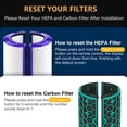 thumbnail image 4 of Filtro de repuesto isinlive TP04 para Dyson HP04 TP04 DP04 TP05 DP05, 4 of 9