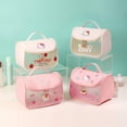 thumbnail image 3 of Bolsa de viaje de Hello Kitty para cosméticos, estuche de maquillaje con cremallera colgante funcional, organizador esmerilado, bolsa de almacenamiento, neceser de aseo, 3 of 4