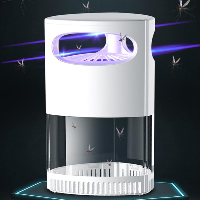 Lámpara LED para Mosquitos, Eléctrica USB, , Antimosquitos, de Mosquitos, para Moscas Muggen para Interiores Y Exter blanco shamjiam trampas para moscas de la fruta