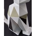 thumbnail image 4 of Estatua Gato JAMW Escultura Animal Decoración Geométrica Moderna, 4 of 5
