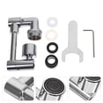 thumbnail image 1 of ifundom Adjustable Sprayer Extender Sink Extender Copper Silver Foldable Design 1Pcs, 1 of 5