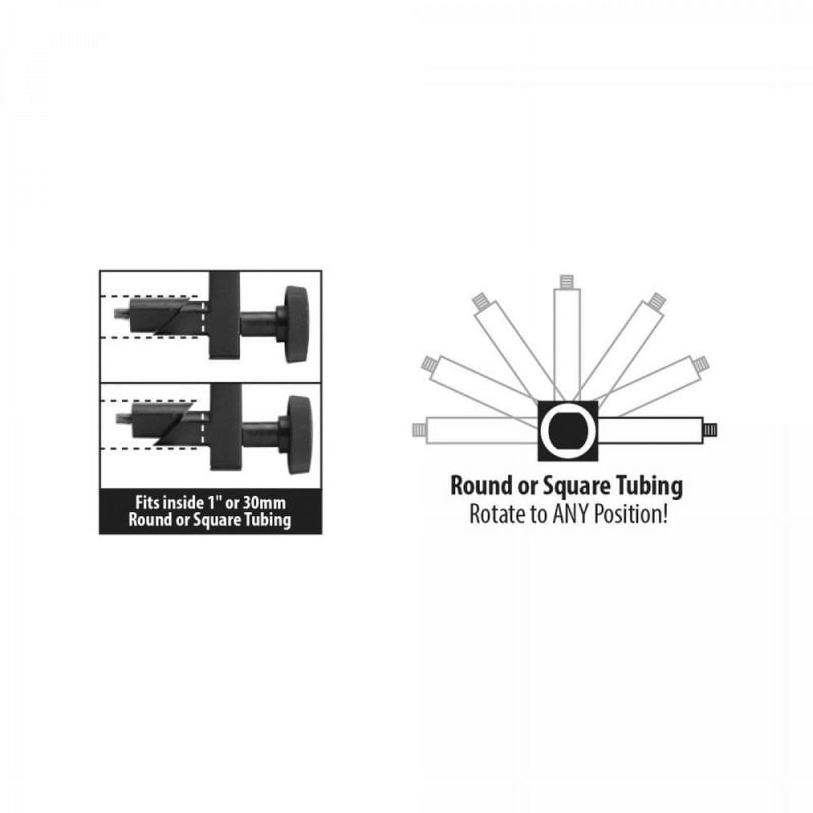 u-mount Mic Attachment Bar for Keyboard Stands w/Quick Release
