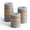 Gray, variant on Hand-poured Textured Decorative Gray Candles Set, 10.12 x 8.11 x 3.98 Inches