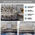 thumbnail image 4 of 2 Housses de Canapé Extensibles Douces pour 1 Place (Petit, 04), 4 of 7
