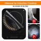 thumbnail image 5 of 2 pcs Thermochromic Silicone Induction Cooktop Protect for Mat Induction Cooktop Protective Cover 11 Inch, 5 of 5
