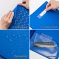 thumbnail image 4 of ViVin Sturdy Plastic Folder with Pockets and 3 Prongs, Clasps file folder, 5 Pack, Blue, 4 of 6