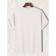 thumbnail image 2 of Polyester Slight Stretch Crew Neck Fishing Theme Casual T-Shirt with Rodfather Print for Men - Summer Wear, 2 of 5