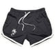 thumbnail image 2 of Pantalones Cortos Casuales de la Malla de la Impresión Del Árbol de Palma de los Hombres Tres Cuartos de Pantalones Cortos Deportivos, Pantalones Cortos de Entrenamiento de Ejercicio Respirables con B, 2 of 3