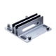 thumbnail image 1 of Soporte de portátil portátil vertical soporte para portátiles ahorro de espacio de guardería ajustable organizador estable de escritorio de escritorio Ranura doble argent, 1 of 10
