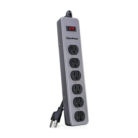 UPC: 0649532603497 | CyberPower Essential Series CSB606 – surge protector