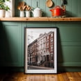 thumbnail image 6 of 10th Street Architecture, East Village 01 - Manhattan New York Photography Black Framed Wall Art Print 12 x 18 inches, 6 of 8