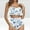 004 Multicolor, variant on Hvot&aat Women Two Piece Ruffle High Waisted Bikini Set Spaghetti Straps Retro Floral Printed Bathing Suits Lightweight Swimsuit