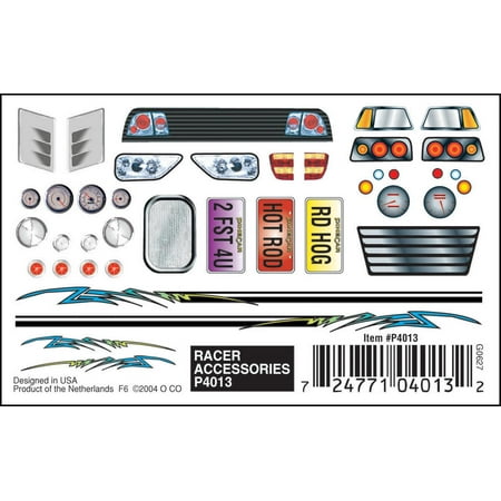 Pine Car Derby Dry Transfer Decal 3