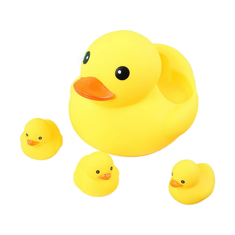  Bath Duck Toys Rubber Ducks Family Squeak and Float Duckies  Baby Shower Toy Party Decoration for Toddlers Boys Girls (Colorful Duck  Family) : Toys & Games