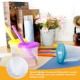 thumbnail image 4 of Paint Cups with Lids Portable Paint Containers Colorful Paint Brush Water Cup Reusable No Spill Paint Cups Paint Cups Bulk Paint Brush Cup Set Easy to Clean for Kids Art Supplies, 4 of 10