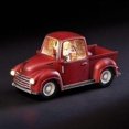 thumbnail image 5 of Roman 6-Inch Santa in Swirl Red Truck, Warm White Light, 5 of 5