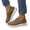 Brown, variant on Business Casual Shoes Women Fashion Closed Toe Flats Orthopedic Soft Breathable Sneakers Brown 8.5 Wide(EU:41)