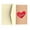 E, variant on DIY Cardboard Leather Heart Greeting Card - Ideal for Birthdays, Valentine's Day, Christmas, and More