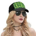 thumbnail image 5 of Xecao Tennis Balls print unisex vintage washed baseball cap, a soft and adjustable hat perfect for any casual style., 5 of 5