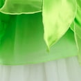 thumbnail image 3 of WIBACKER 2-10Y Green Fairy Princess Dresses for Girls Christmas Halloween Costume Cosplay Dress Up with Wing & Accessories, 3 of 10