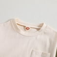 thumbnail image 6 of Odeerbi Infant Romper Baby Boys Girls Clothes Toddler Kids Cute Splicing Print Romper Fashion Short Sleeve 2024 Casual Jumpsuit with Pocket Brown, 6 of 9