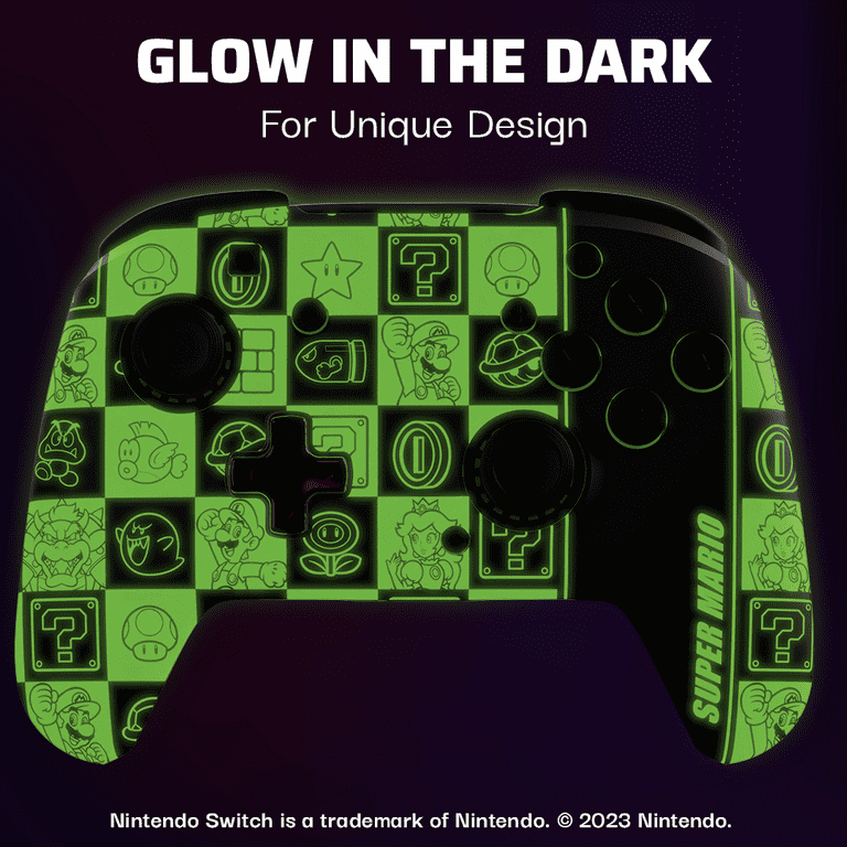 Manette sans fil PDP Rematch - Super Mario Glow in the dark pour Nintendo  Switch - Cdiscount Informatique
