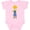 AD-Pink, variant on Inktastic Construction Worker, Blond Hair, Cute Boy, Hammer Boys Baby Bodysuit