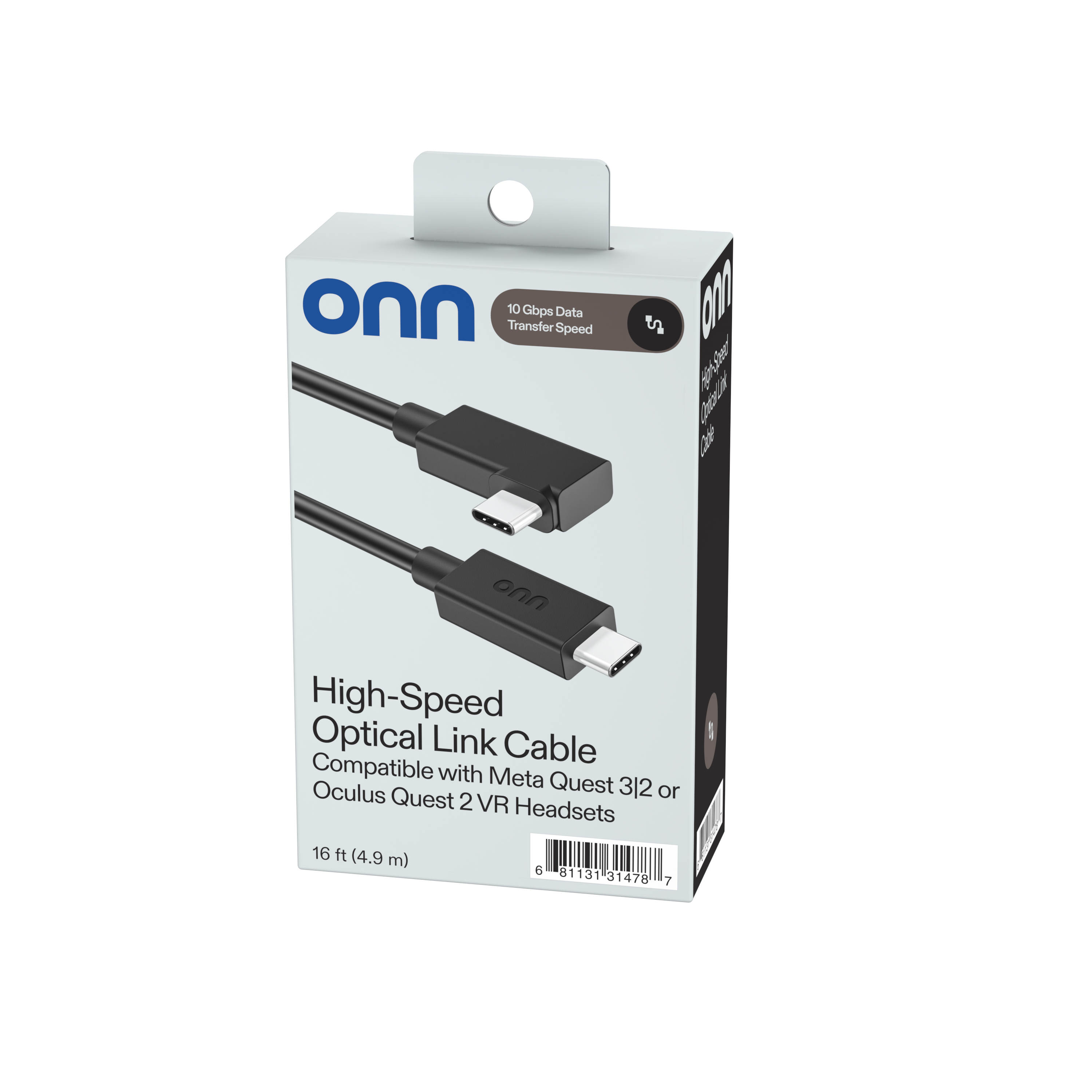 Cable de enlace óptico de alta velocidad onn compatible con Meta Quest 3/2 o Oculus Quest 2, 16 pies 5