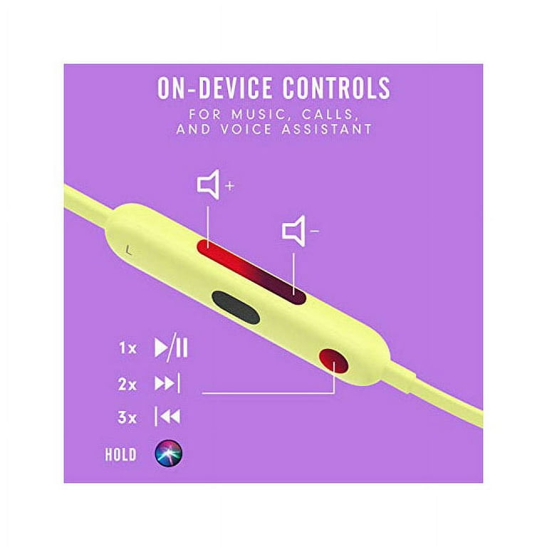 Beats Flex ワイヤレスイヤフォン イエロー Beats Flex – Wireless Earbuds – Beats - Yuzu Yellow