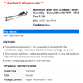 thumbnail image 2 of Windshield Wiper Arm / Linkage / Motor Assembly - Compatible with 1997 - 2003 Ford F-150 1998 1999 2000 2001 2002, 2 of 2