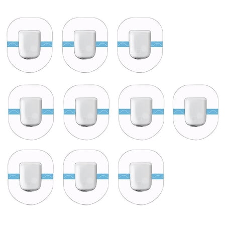 10pcs Sensor Adhesive Patch Clear Invisible Glucose Monitor Sticker ...