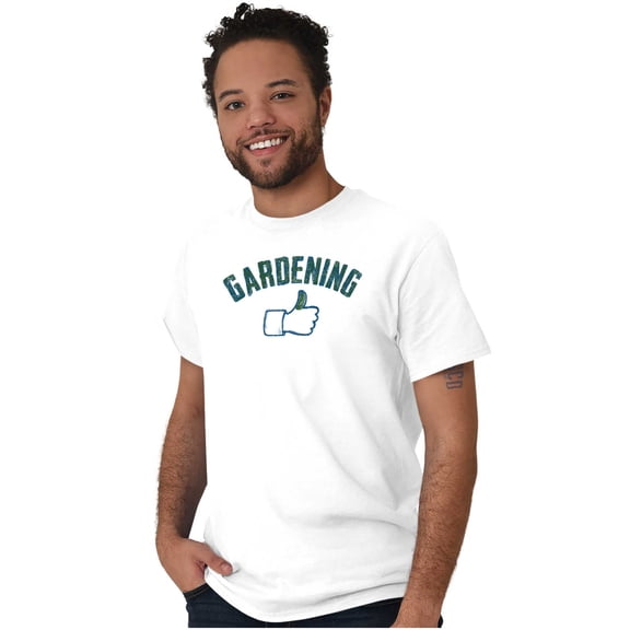 Gardeners Green Thumb Cute Gardening Men's Graphic T Shirt Tees Brisco Brands S