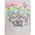 thumbnail image 4 of Trolls Toddler Girl Graphic Print Dress with Tulle Skirt, Sizes 2T-5T, 4 of 16