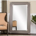 thumbnail image 2 of Uttermost Alfred 61x41 Rectangular Oversized Gray-Tan Floor Mirror, 2 of 2