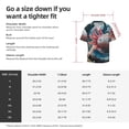 thumbnail image 3 of Picia Bubbles Axolotl Fantasy Men's Linen Shirts Short Sleeve Cuban Beach Shirts Casual Shirts Button Down Shirt for Men Beach Summer Wedding Shirt-Medium, 3 of 7