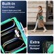 thumbnail image 2 of Funda Resistente a Golpes para iPad Pro 11 2025 / 2024, Funda Protectora de Silicona Anti-caída + Capa de PC con Asa Giratoria de 360°, Soporte, Correa para el Hombro, Verde, 2 of 8