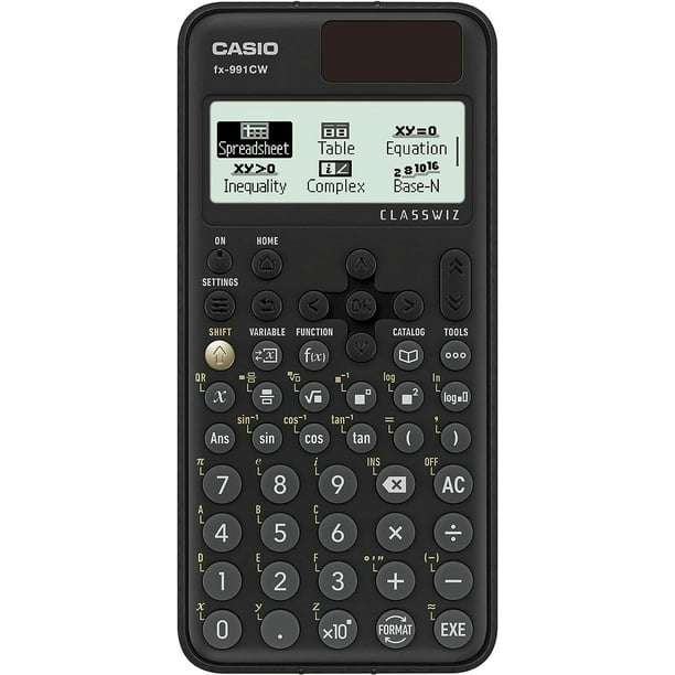 Calculadora Cientifica Casio FX 911CW Para Universidad 552 Funciones Casio NA Walmart en linea