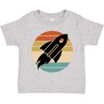 thumbnail image 3 of Inktastic Space Rocket Retro Sunset Boys or Girls Toddler T-Shirt, 3 of 5