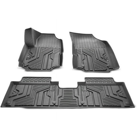 Floor Mat Set 3 - Compatible with 2018 - 2022 Chevy Equinox Sport Utility 4-Door 2019 2020 2021