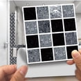 thumbnail image 1 of 30Pc Kitchen Tile Stickers Bathroom Mosaic Sticker Self-Adhesive Wall Home Decor, 1 of 9