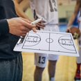 thumbnail image 2 of Langgg Basketball Coaching Board Game Plan Demonstration Portable Coaches Clipboard, 2 of 9