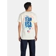 thumbnail image 3 of Looney Tunes x Team USA Olympics Men's and Big Men's Graphic Tee Shirt, Sizes S-3XL, 3 of 5